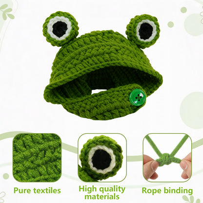 Cute Cat Hat Costume Suitable for 5 to16 lbs - Hats for Cats Head Circumference 11" or Less Kitten Outfits pet Photography Outfits