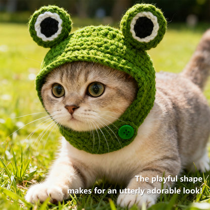 Cute Cat Hat Costume Suitable for 5 to16 lbs - Hats for Cats Head Circumference 11" or Less Kitten Outfits pet Photography Outfits